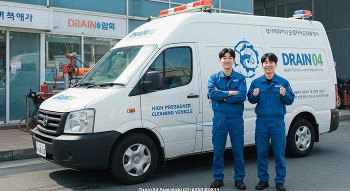 안산시 하수구막힘 고압세척 완벽 해결