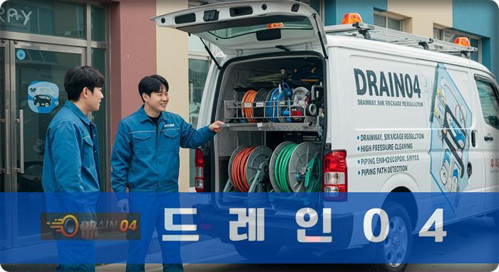 배관 기름때 100% 제거! 안산시 고압세척 하수도