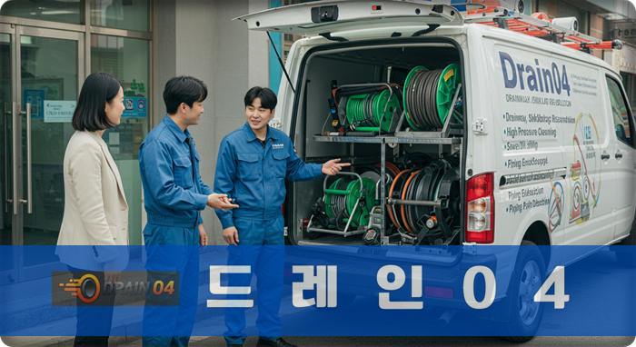 배관 기름때 100% 제거! 안산시 고압세척 하수도