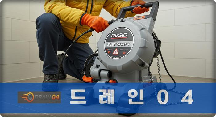 배관 기름때 100% 제거! 단원구 고압세척 하수도