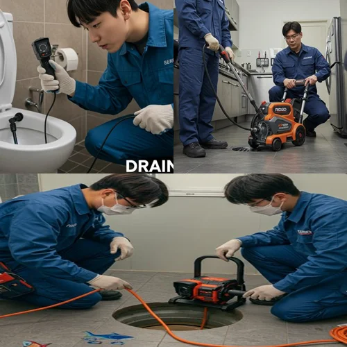 상록구 하수구 배수구 막힘 하수구 장인이 뚫어줘요