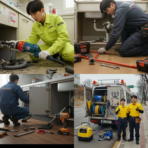 상록구 이동 하수구 막힘 하수도 통수 원스톱으로 해결