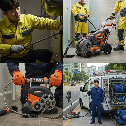 상록구 이동 하수구 막힘 하수도 통수 원스톱으로 해결