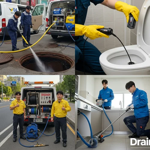 상록구 이동 하수구 막힘 하수도 통수 원스톱으로 해결