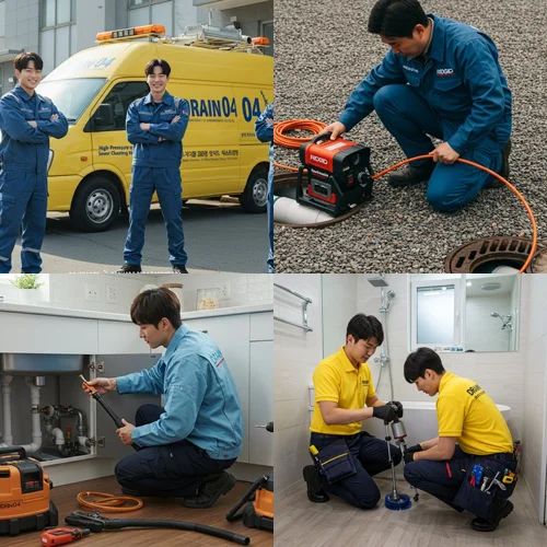 상록구 이동 하수구 막힘 하수도 통수 원스톱으로 해결