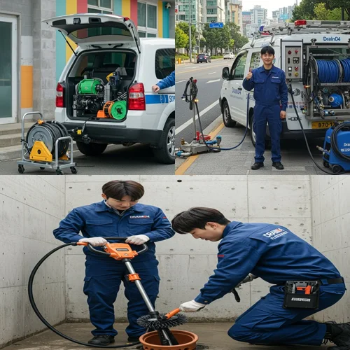단원구 하수구 막힘 하수도 시원하게 뚫어 드릴게요