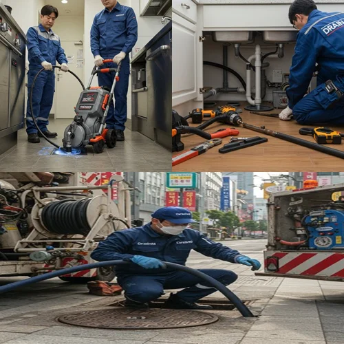 단원구 하수구 막힘 하수도 시원하게 뚫어 드릴게요