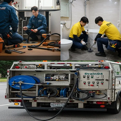 안산 하수구 막힘 하수도 하수구 해결사가 왔어요