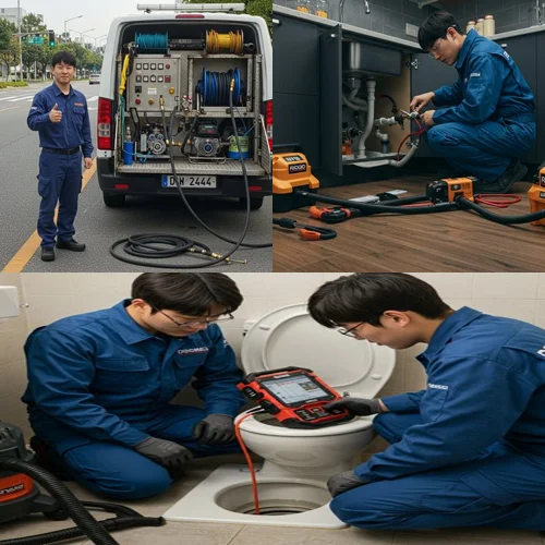 단원구 변기막힘 수리 꽉 막힌 운까지 뚫어