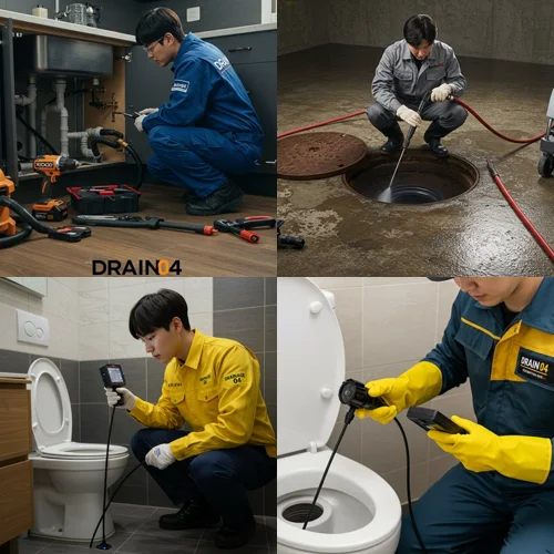 선부동 하수구막힘 뚫음 하수구 해결사가 왔어요