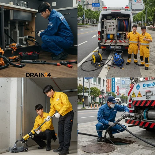 선부동 하수구막힘 뚫음 하수구 해결사가 왔어요