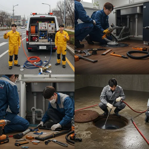 안산 고압세척 하수도 시원하게 뚫어 드릴게요