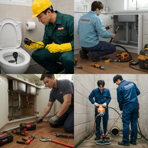 단원구 변기막힘 수리 꽉 막힌 운까지 뚫어