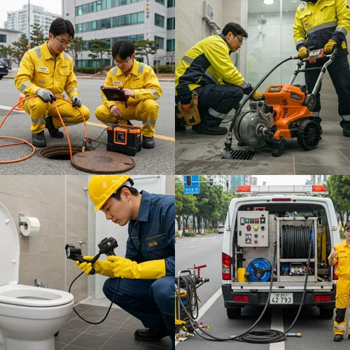 안산 고압세척 하수도 시원하게 뚫어 드릴게요