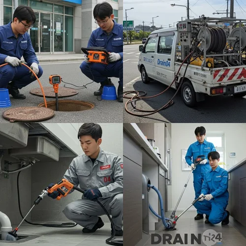 안산 고압세척 하수도 시원하게 뚫어 드릴게요