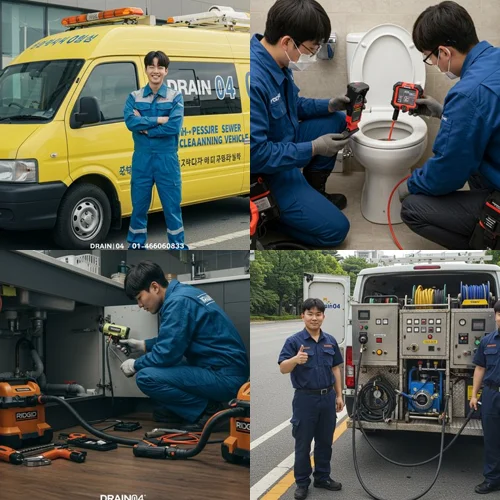 안산시 하수구 뚫음 배수구 막힘 깔끔하게 해결하는