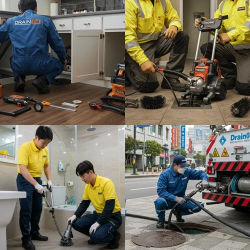 안산시 하수구 뚫음 배수구 막힘 깔끔하게 해결하는