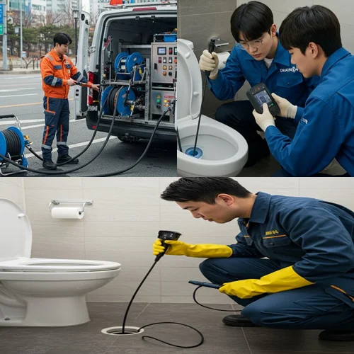 안산시 하수구 뚫음 배수구 막힘 깔끔하게 해결하는