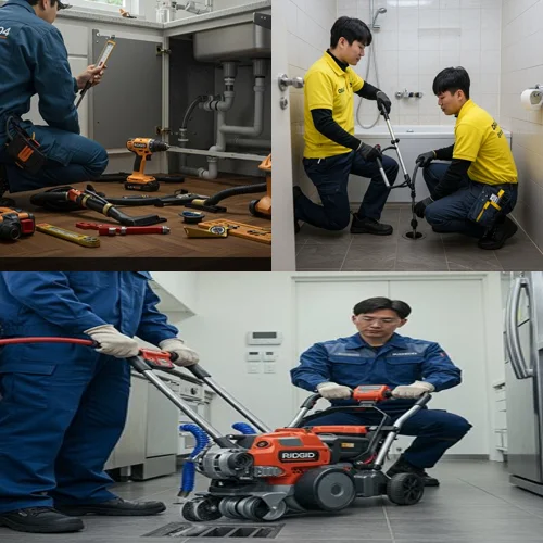 안산 싱크대막힘 뚫어 쾌적한 환경을 되찾아