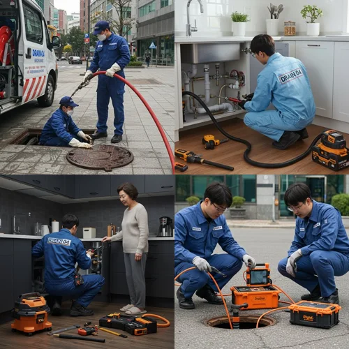 선감동 하수구막힘 뚫음 완벽한 서비스 보장