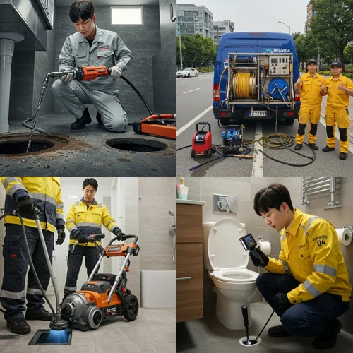 상록구 하수구 막힘 하수도 속전속결로 해결해 드립니다