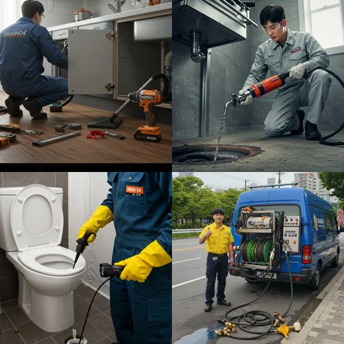 상록구 하수구 막힘 하수도 속전속결로 해결해 드립니다