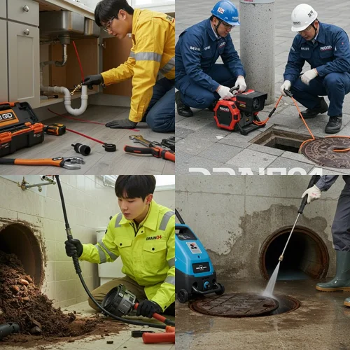 원곡동 하수구 막힘 하수도 완벽한 복구 보장
