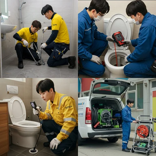 신길동 변기막힘 수리 뻥 뚫리는 기분 경험