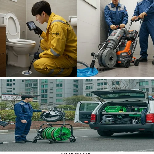 수암동 하수구 막힘 하수도 시원한 물줄기 보장