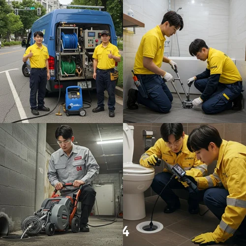성포동 변기막힘 수리 하수구 명가가 해결