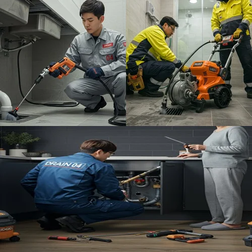 성포동 변기막힘 수리 하수구 명가가 해결