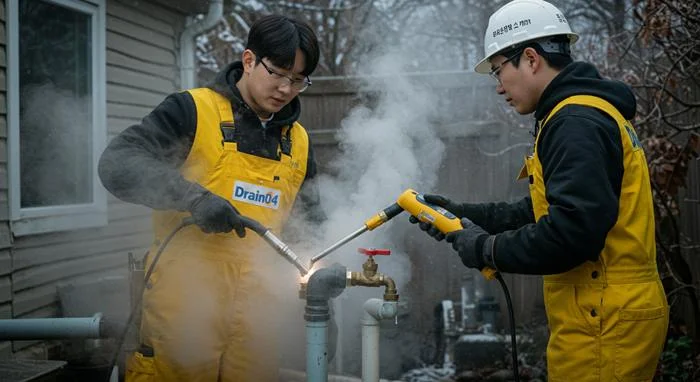 화정동 해빙 하수도 배관 업체 녹여서 새것처럼 깔끔하게