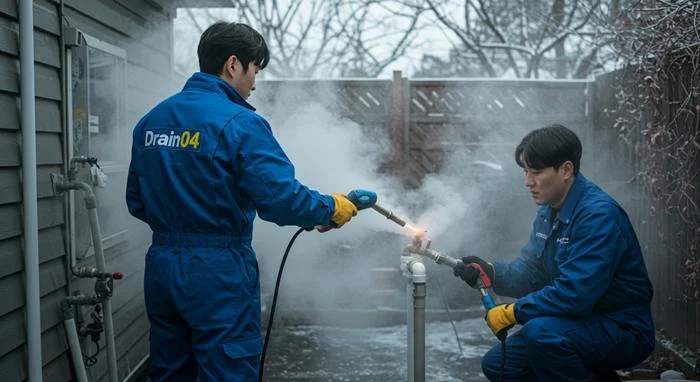안산 수도 얼었을때 수도 동파 신속하게 녹여
