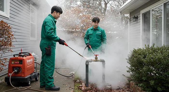 수암동 언 수도 녹임 해빙 업체 꽁꽁 언 하수관 녹여 드려요