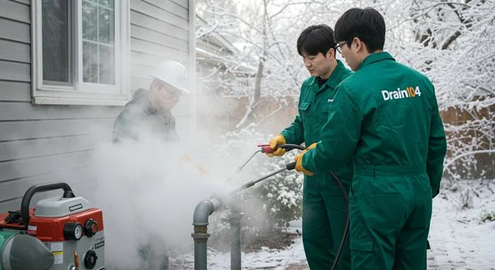 상록구 수도관 동파 하수구 꽁꽁 언 배관은 저희에게