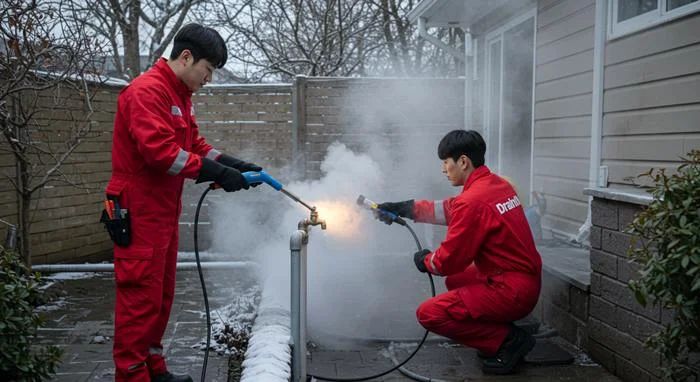 상록구 수도관 동파 하수구 꽁꽁 언 배관은 저희에게