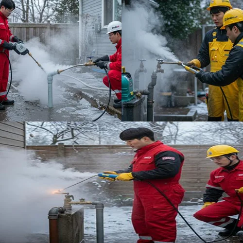 상록구 이동 수도관 동파 하수구 녹여서 쾌적한 환경을