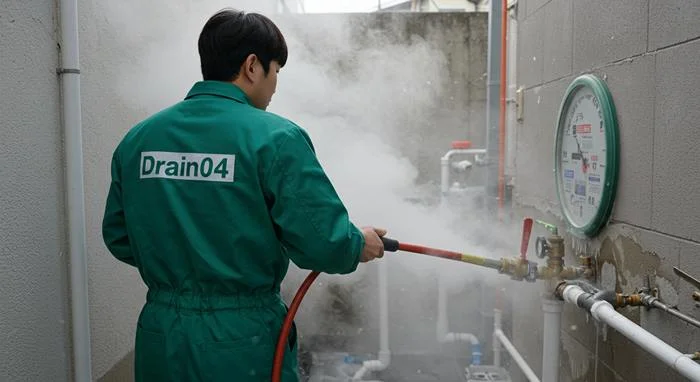 부곡동 언 수도 녹임 해빙 업체 겨울철 하수구 긴급 복구