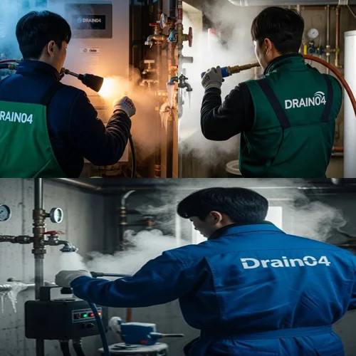 사사동 해빙 하수도 배관 업체 배관 해빙의 달인이 왔어요