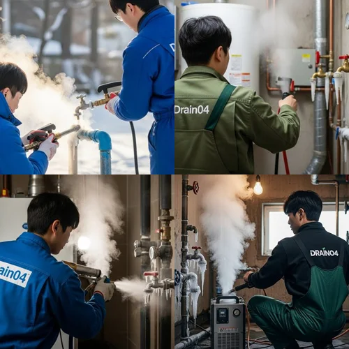 안산 수도 동파 녹임 해빙 꽁꽁 언 마음까지 녹여