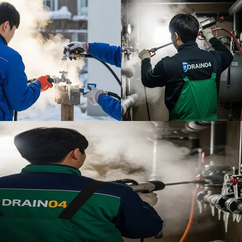 안산 수도 동파 녹임 해빙 꽁꽁 언 마음까지 녹여