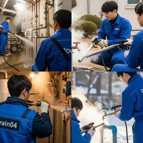 효율적인 대부동 동파 대처 기술과 녹임 방법