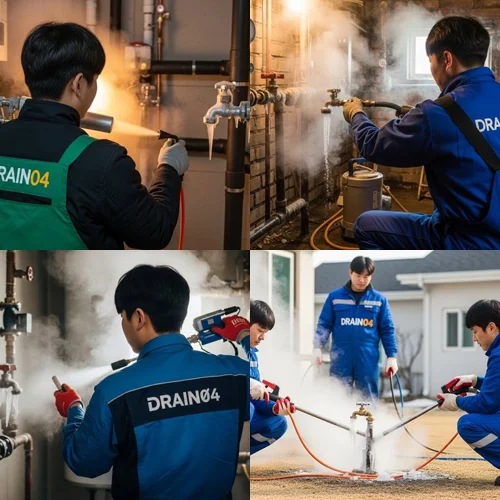 효율적인 대부동 동파 대처 기술과 녹임 방법