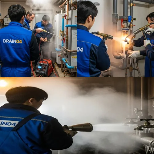 긴급 수도 동파 대응 서비스 요청