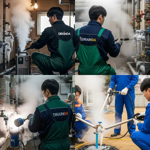 해빙 시기에 필요한 배관 보호 대책