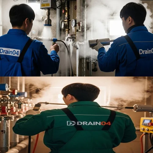 해빙 시기에 필요한 배관 보호 대책