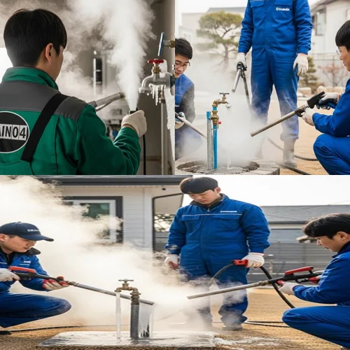 원시동 해빙 하수도 배관 업체 녹임 기술 끝판왕이 해결