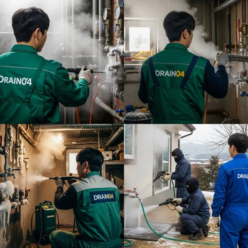 안산시 수도관 동파 하수구 수도관 동파 해결사가 왔어요