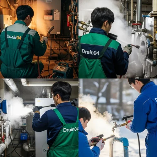 안산시 수도관 동파 하수구 수도관 동파 해결사가 왔어요