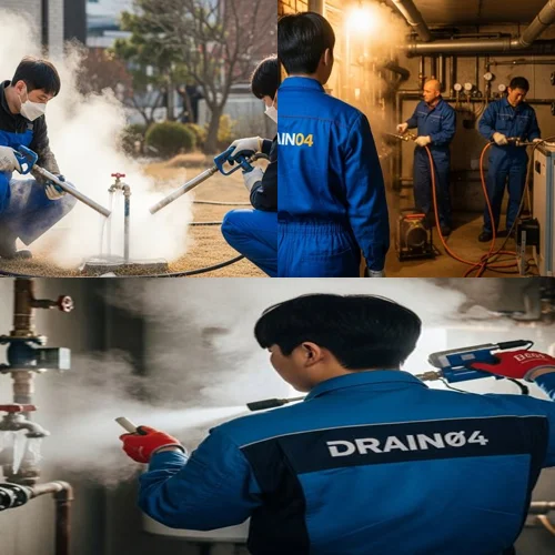 건건동 언 수도 녹임 해빙 업체 하수구 동파 문제 해결사